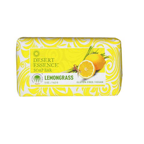 Desert Essence Bar Soap - Lemongrass - 5 Oz - Vita-Shoppe.com