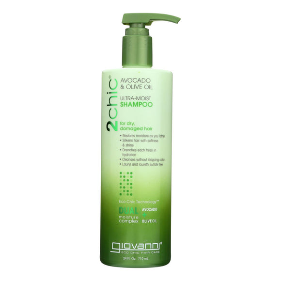 Giovanni Hair Care Products Shampoo - 2chic Avocado And Olive Oil - 24 Fl Oz - Vita-Shoppe.com