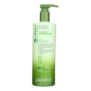 Giovanni Hair Care Products Conditioner - 2chic Avocado And Olive Oil - 24 Fl Oz - Vita-Shoppe.com