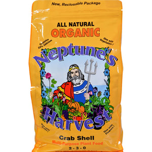 Neptune's Harvest Crab Shell Fertilizer - Orange Label - 4 Lb - Vita-Shoppe.com