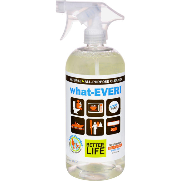 Better Life Whatever All Purpose Cleaner - Unscented - 32 Fl Oz - Vita-Shoppe.com