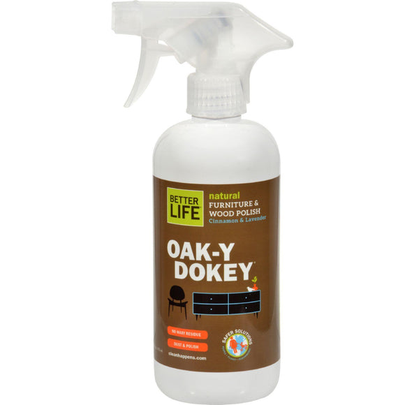 Better Life Oaky Doky Wood Cleaner And Polish - 16 Fl Oz - Vita-Shoppe.com