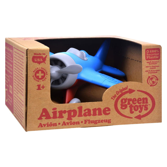 Green Toys Airplane - Blue - Vita-Shoppe.com