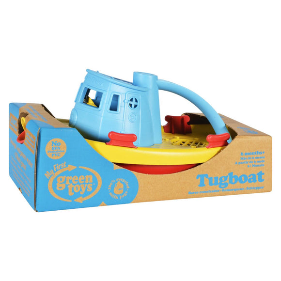 Green Toys Tug Boat - Blue - Vita-Shoppe.com