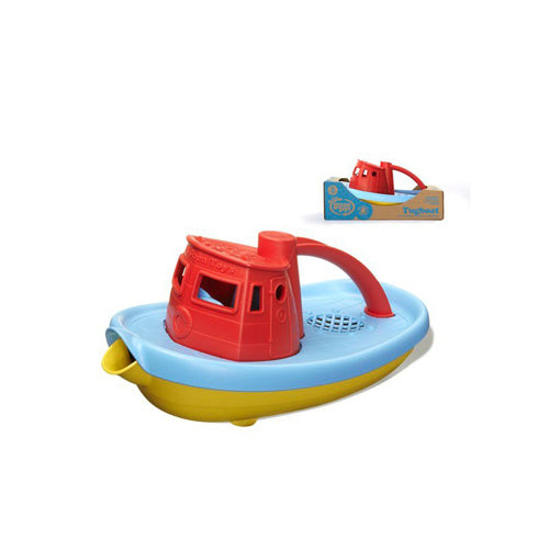 Green Toys Tug Boat - Red - Vita-Shoppe.com
