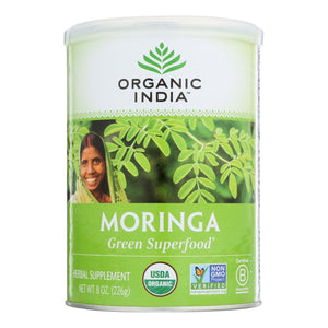 Organic India Organic Moringa Leaf Powder - 8 Oz - Vita-Shoppe.com