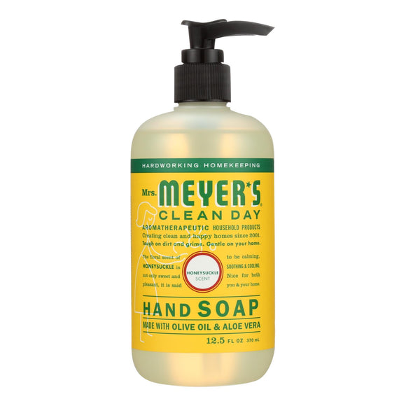 Mrs. Meyer's Clean Day - Liquid Hand Soap - Honeysuckle - 12.5 Oz - Vita-Shoppe.com