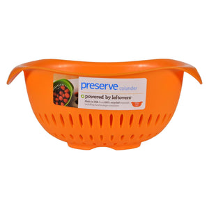 Preserve Small Colander - Orange - 1.5 Qt - Vita-Shoppe.com