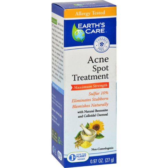 Earth's Care Acne Spot Treatment - .97 Oz - Vita-Shoppe.com