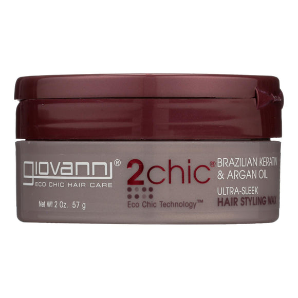 Giovanni Hair Care Products 2chic Hair Styling Wax - Ultra-sleek - 2 Oz - Vita-Shoppe.com