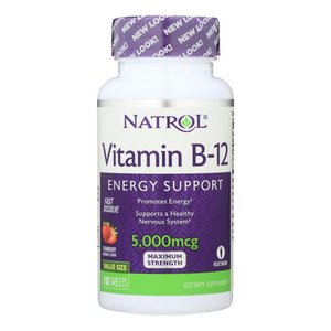Natrol Fast Dissolving Vitamin B12 - 5000 Mcg - 100 Tabs - Vita-Shoppe.com