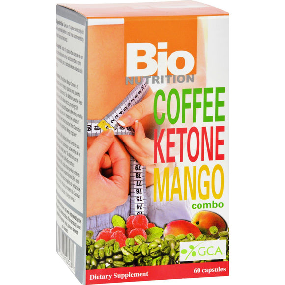 Bio Nutrition Coffee Keytone Mango Combo - 60 Ct - Vita-Shoppe.com