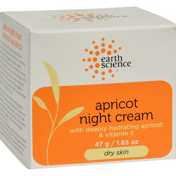 Earth Science Apricot Night Cream - 1.65 Oz - Vita-Shoppe.com