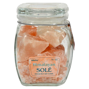 Himalayan Salt Sole Salt Chunks In Jar - 16 Oz - Vita-Shoppe.com