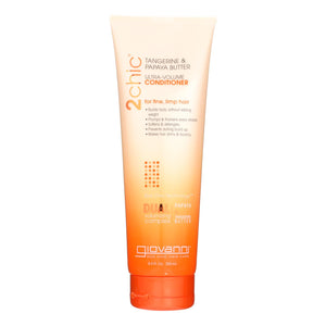 Giovanni Hair Care Products 2chic Conditioner - Ultra-volume Tangerine And Papaya Butter - 8.5 Fl Oz - Vita-Shoppe.com