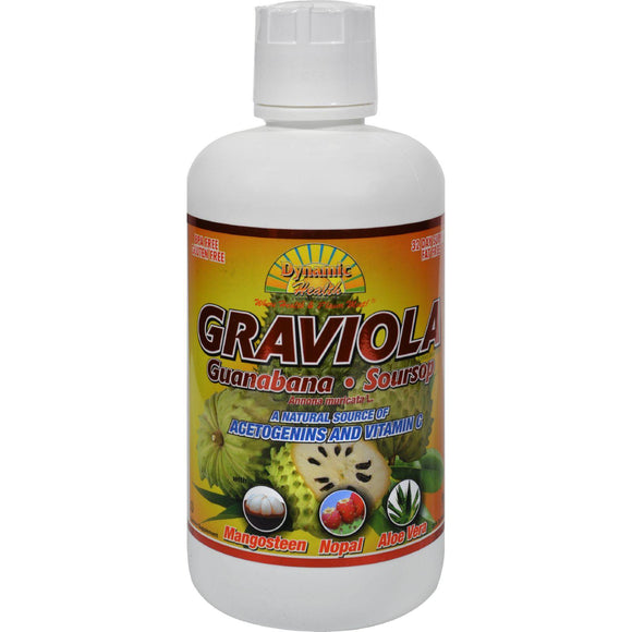Dynamic Health Graviola Guanabana-soursop Extract Superfruit Juice Blend - 32 Oz - Vita-Shoppe.com