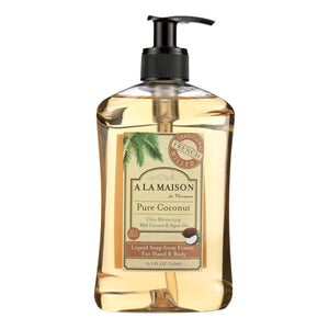 A La Maison - French Liquid Soap - Coconut - 16.9 Oz - Vita-Shoppe.com