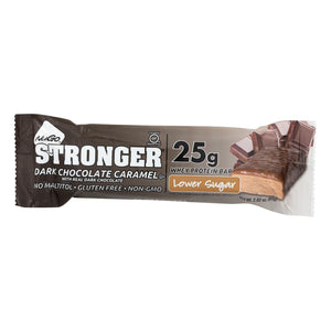 Nugo Nutrition Bar - Stronger Real Dark Chocolate - 2.82 Oz - Case Of 12 - Vita-Shoppe.com