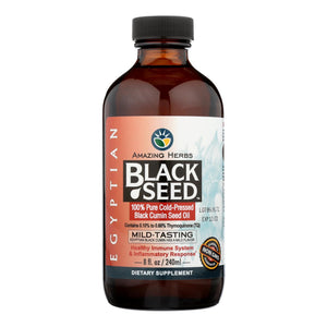 Black Seed - Black Seed Oil Egyptian - 1 Each - 8 Fz - Vita-Shoppe.com