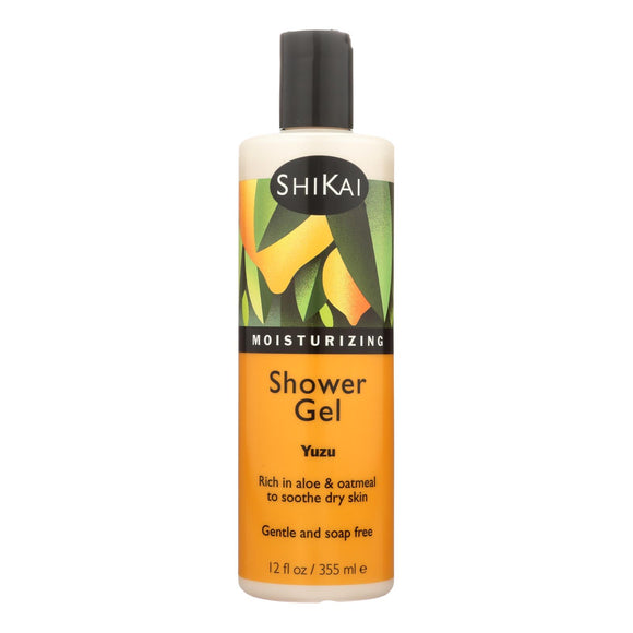 Shikai Products Shower Gel - Yuzu Fruit - 12 Oz - Vita-Shoppe.com