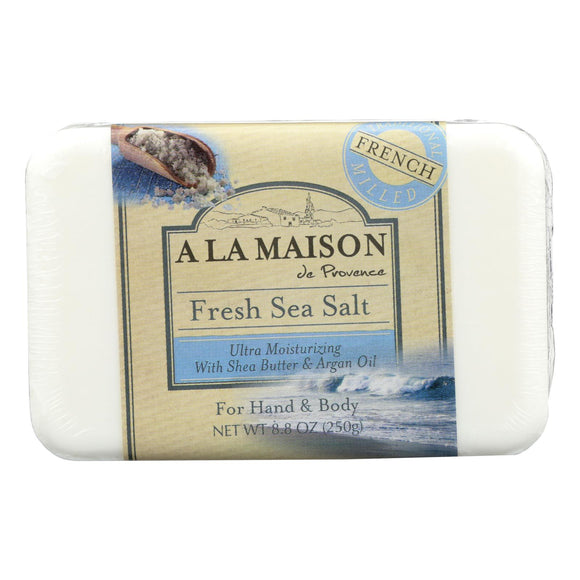 A La Maison - Bar Soap - Fresh Sea Salt - 8.8 Oz - Vita-Shoppe.com
