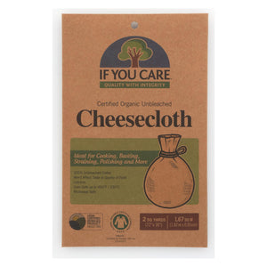If You Care Cheesecloth - Unbleached - Case Of 24 - 2 Yard - Vita-Shoppe.com