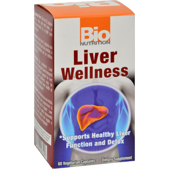 Bio Nutrition Liver Wellness - 60 Vegetarian Capsules - Vita-Shoppe.com
