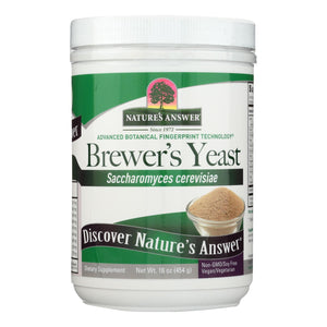 Nature's Answer - Brewers Yeast - Gluten Free - 16 Oz - Vita-Shoppe.com