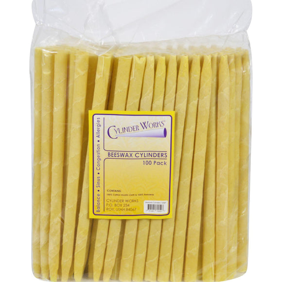 Cylinder Works Cylinders - Beeswax - 100 Ct - Vita-Shoppe.com