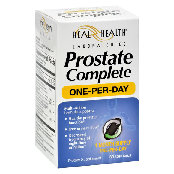 Real Health Prostate Complete - 30 Softgels - Vita-Shoppe.com
