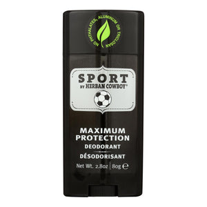 Herban Cowboy Deodorant - Sport Maximum Protection - 2.8 Oz - Vita-Shoppe.com