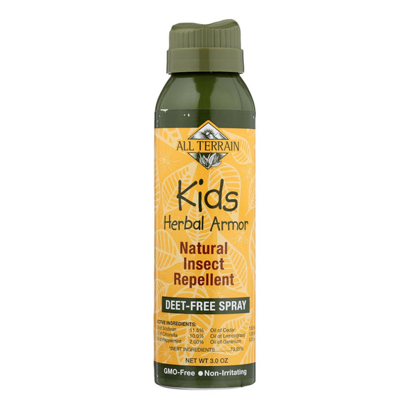 All Terrain - Herbal Armor Natural Insect Repellent - Kids - Cont Spry - 3 Oz - Vita-Shoppe.com