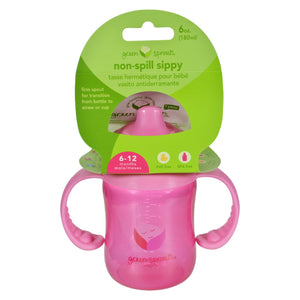 Green Sprouts Sippy Cup - Non Spill Pink - 1 Ct - Vita-Shoppe.com