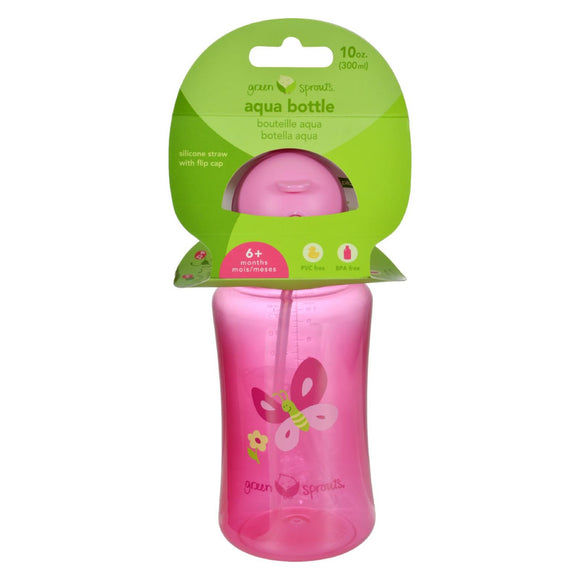 Green Sprouts Aqua Bottle - Pink - 1 Ct - Vita-Shoppe.com