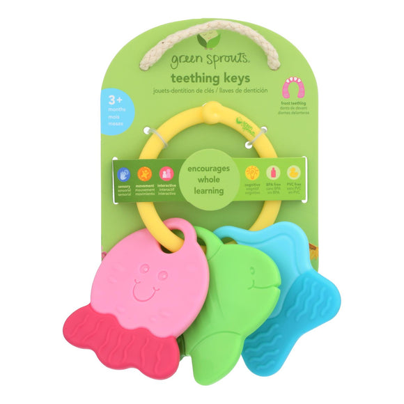 Green Sprouts Teething Keys - Unisex - 3 Months Plus - 1 Count - Vita-Shoppe.com