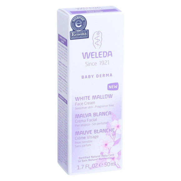 Weleda Face Cream - Baby Derma - White Mallow - 1.7 Oz - Vita-Shoppe.com