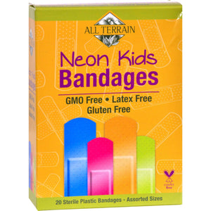 All Terrain Bandages - Neon Kids - Assorted - 20 Count - Vita-Shoppe.com