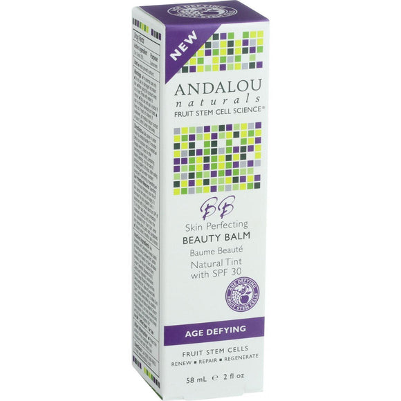 Andalou Naturals Skin Perfecting Beauty Balm - Natural Tint Spf 30 - 2 Oz - Vita-Shoppe.com