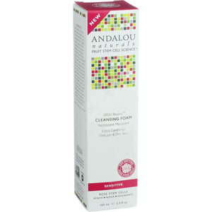 Andalou Naturals Cleansing Foam - 1000 Roses - 5.5 Oz - Vita-Shoppe.com