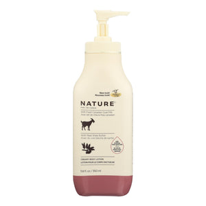 Nature By Canus Lotion - Goats Milk - Nature - Shea Butter - 11.8 Oz - Vita-Shoppe.com