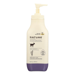 Nature By Canus Lotion - Goats Milk - Nature - Lavender Oil - 11.8 Oz - Vita-Shoppe.com