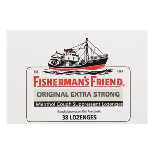 Fisherman's Friend Lozenges - Original Extra Strong - Dsp - 38 Ct - 1 Case - Vita-Shoppe.com