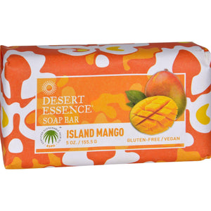 Desert Essence Bar Soap - Island Mango - 5 Oz - Vita-Shoppe.com