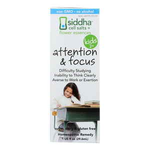 Siddha Flower Essences Attention And Focus - Kids - Age Two Plus - 1 Fl Oz - Vita-Shoppe.com