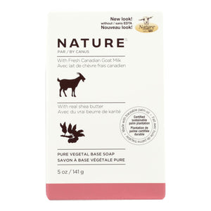 Nature By Canus Bar Soap - Nature - Shea Butter - 5 Oz - Vita-Shoppe.com