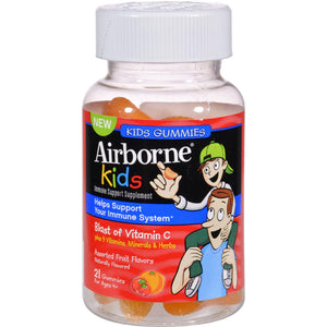 Airborne Vitamin C Gummies For Kids - Fruit - 21 Count - Vita-Shoppe.com