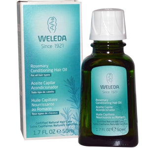 Weleda Hair Oil - Conditioning - Rosemary - 1.7 Fl Oz - Vita-Shoppe.com
