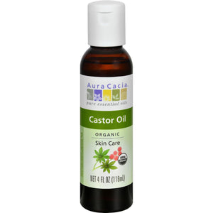 Aura Cacia Skin Care Oil - Organic Castor Oil - 4 Fl Oz - Vita-Shoppe.com