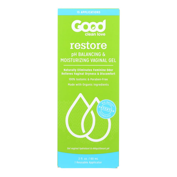 Good Clean Love Personal Lubricant - Moisturizing - Biomatch Restore - 2 Oz - Vita-Shoppe.com