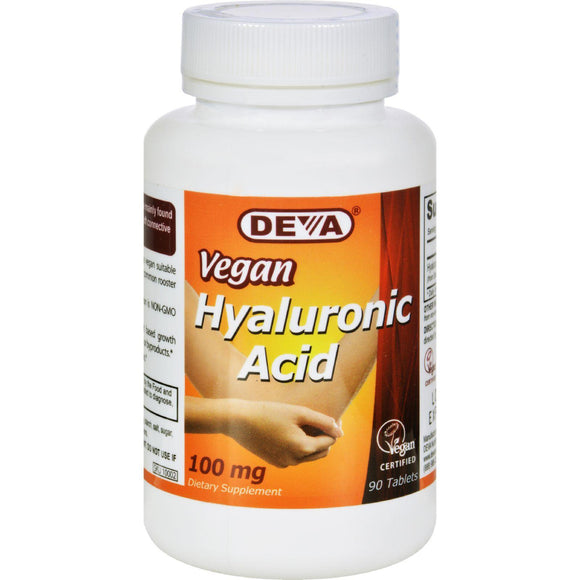 Devan Vegan Vitamins Hyaluronic Acid - 100 Mg - Vegan - 90 Tablets - Vita-Shoppe.com